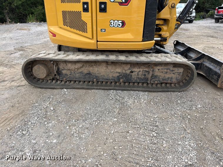 image for item FN5795 2022 Caterpillar 305CR mini excavator