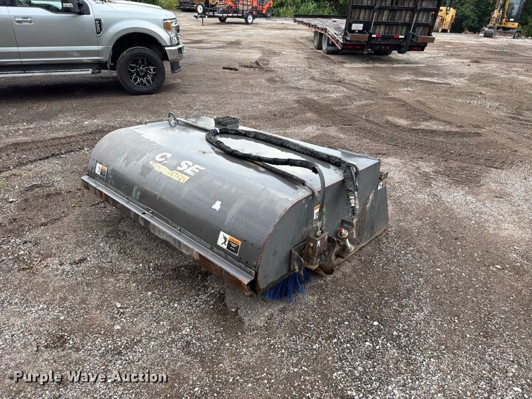 Case skid steer sweeper