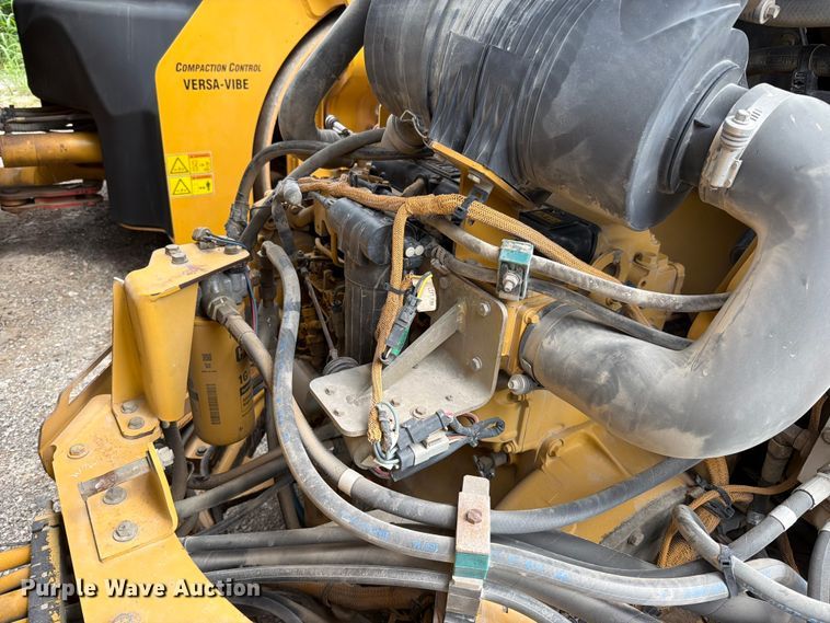 image for item FN5802 2004 Caterpillar CB-434D double drum vibratory roller