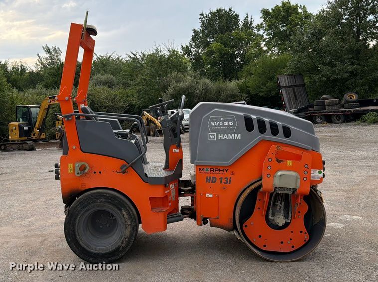 image for item FN5806 2019 Hamm HD13i VT double drum vibratory roller