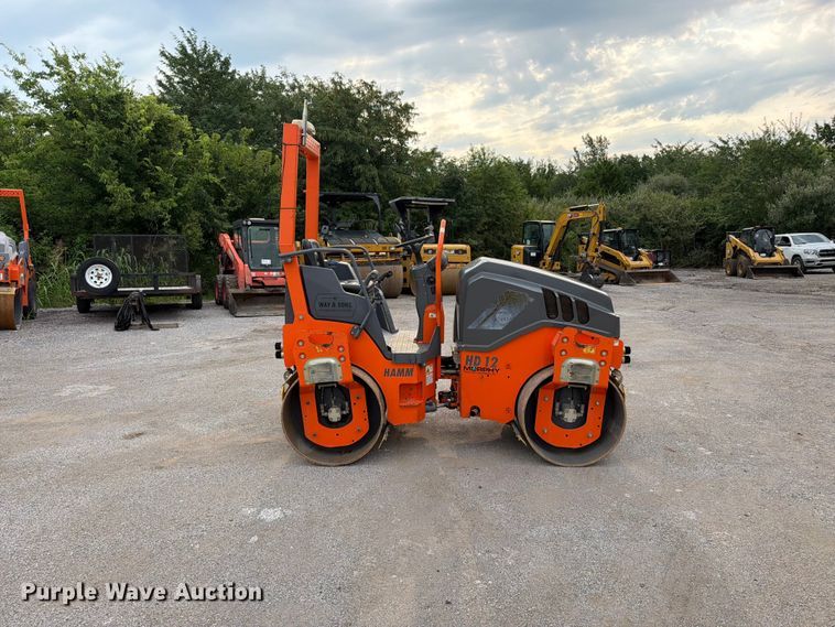 image for item FN5808 2015 Hamm HD12 double drum vibratory roller