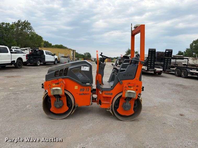 image for item FN5808 2015 Hamm HD12 double drum vibratory roller