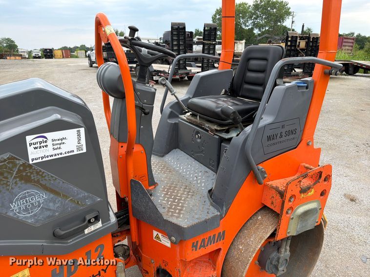 image for item FN5808 2015 Hamm HD12 double drum vibratory roller