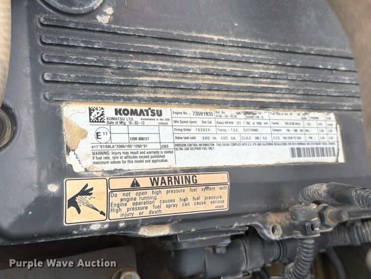 image for item FN5817 2014 Komatsu PC360LC-10 excavator