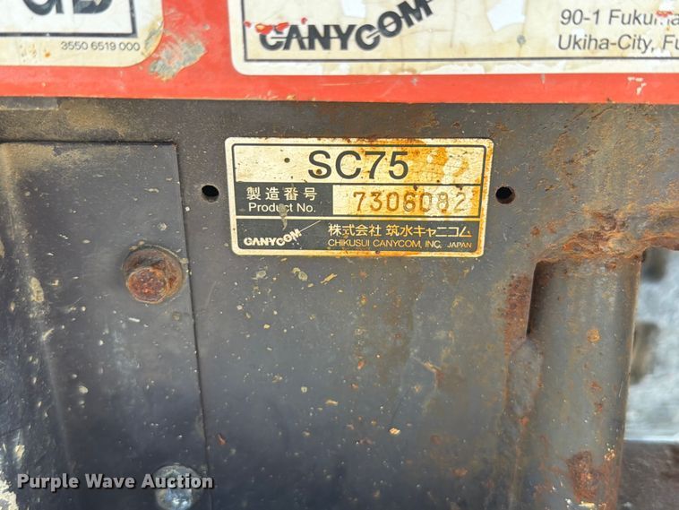 image for item FT6130 Canycom SC75 concrete buggy