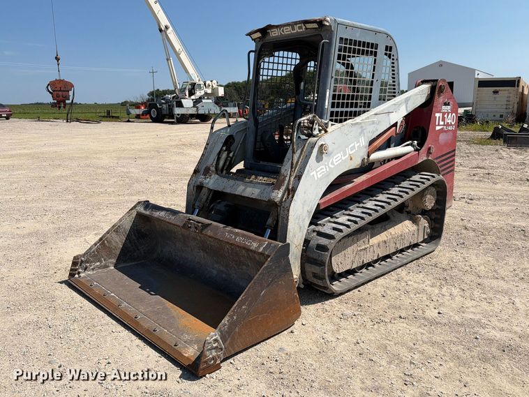 image for item FT8007 2008 Takeuchi TL140 tracked skid steer loader