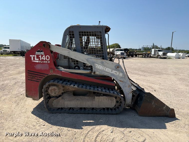image for item FT8007 2008 Takeuchi TL140 tracked skid steer loader
