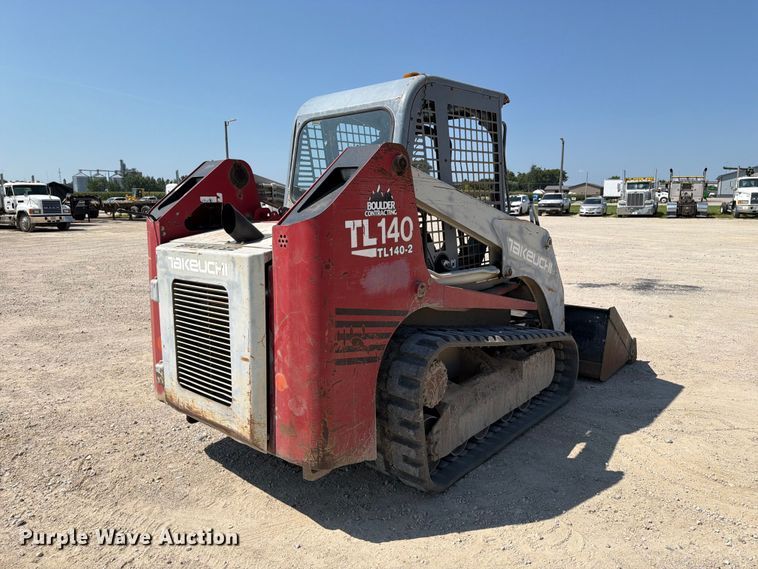 image for item FT8007 2008 Takeuchi TL140 tracked skid steer loader