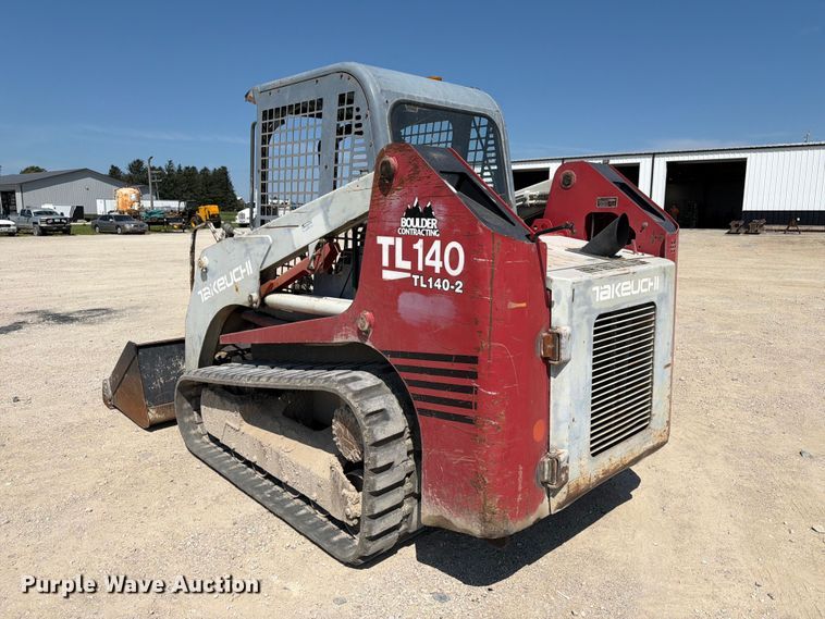 image for item FT8007 2008 Takeuchi TL140 tracked skid steer loader