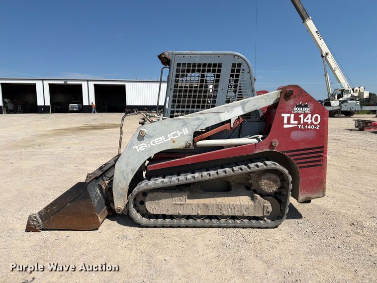 image for item FT8007 2008 Takeuchi TL140 tracked skid steer loader