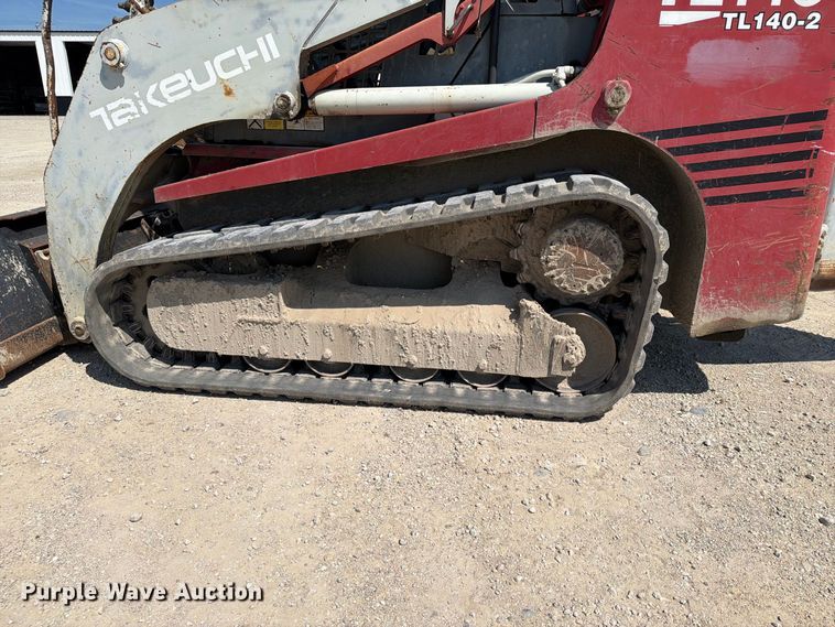 image for item FT8007 2008 Takeuchi TL140 tracked skid steer loader