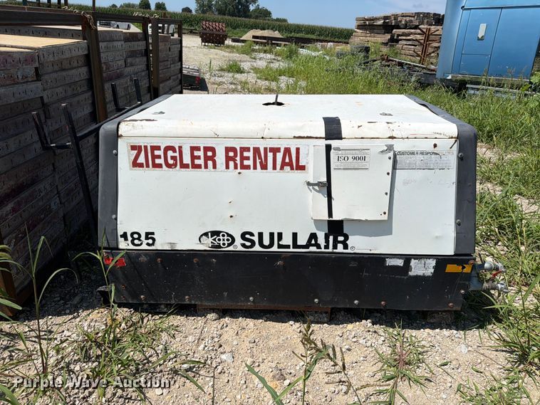 image for item FT8013 Sullair 185 air compressor