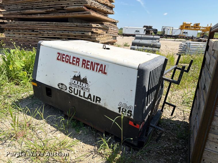 image for item FT8013 Sullair 185 air compressor
