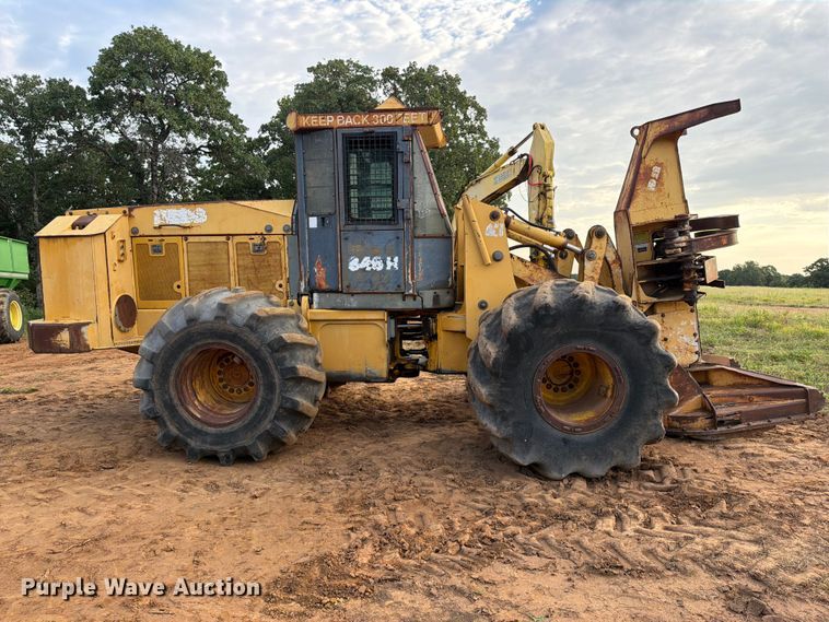 image for item FU1010 2005 John Deere 843H feller buncher