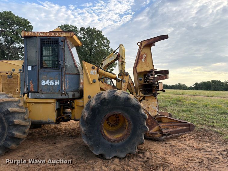 image for item FU1010 2005 John Deere 843H feller buncher