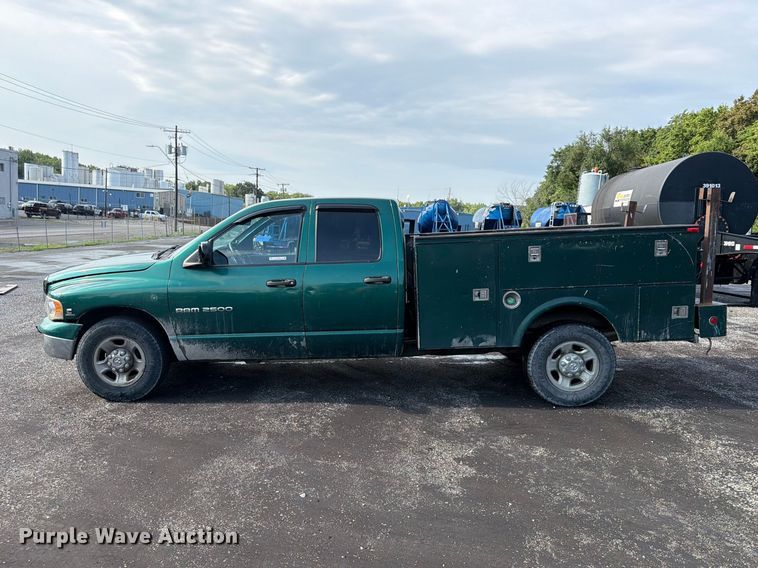 image for item FU4522 2003 Dodge Ram 2500 Service truck