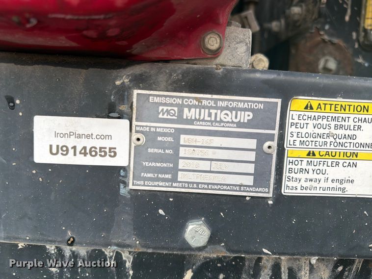image for item FU4548 2018 Multiquip W6H-16F concrete buggy