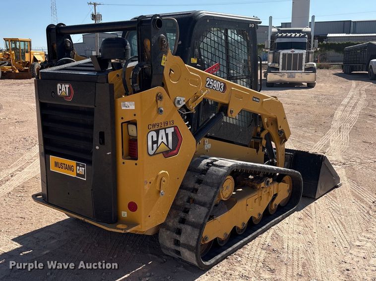 image for item JM9389 2023 Caterpillar 259D3 tracked skid steer loader