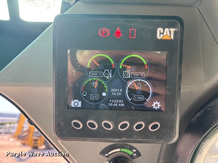 image for item JM9389 2023 Caterpillar 259D3 tracked skid steer loader