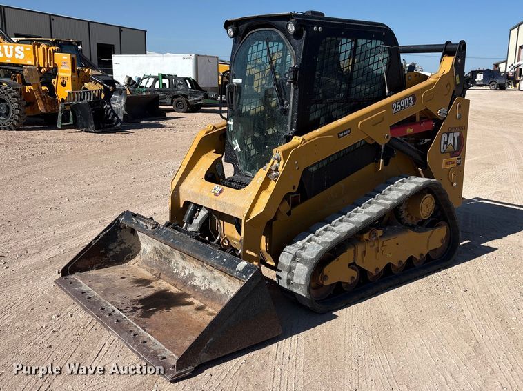image for item JM9390 2024 Caterpillar 259D3 tracked skid steer loader