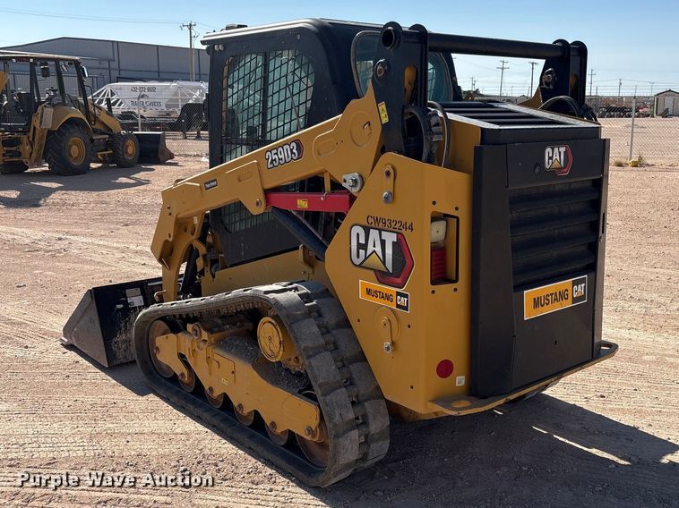 image for item JM9390 2024 Caterpillar 259D3 tracked skid steer loader