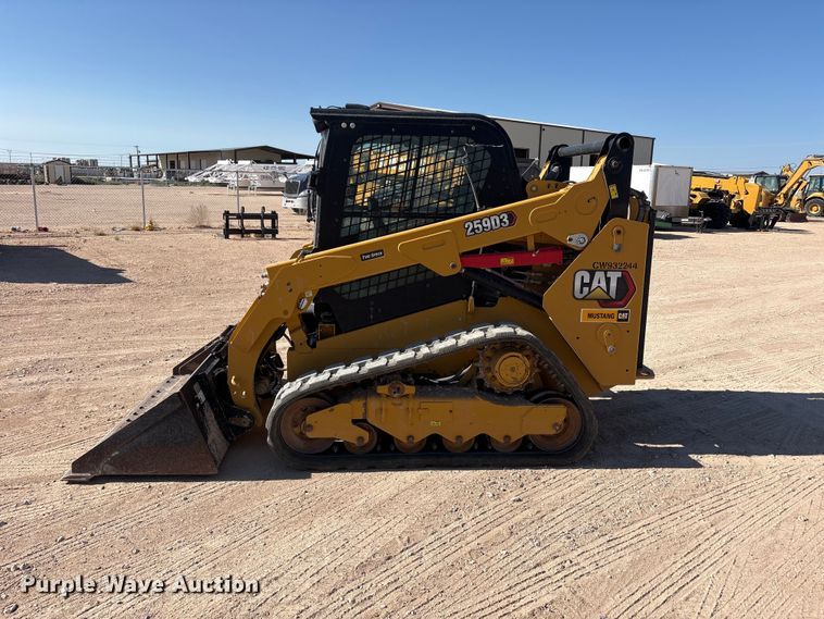 image for item JM9390 2024 Caterpillar 259D3 tracked skid steer loader