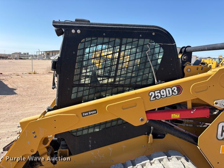 image for item JM9390 2024 Caterpillar 259D3 tracked skid steer loader