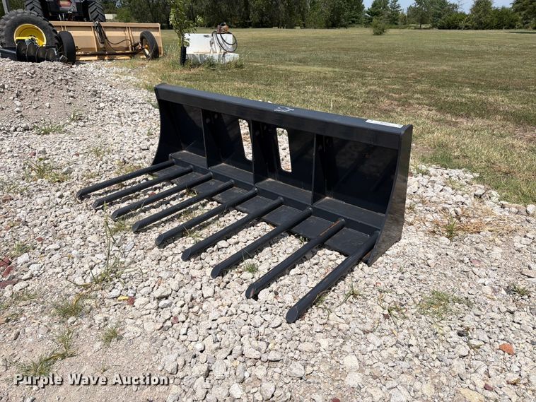 2025 Wolverine MF-13-63W skid steer root rake