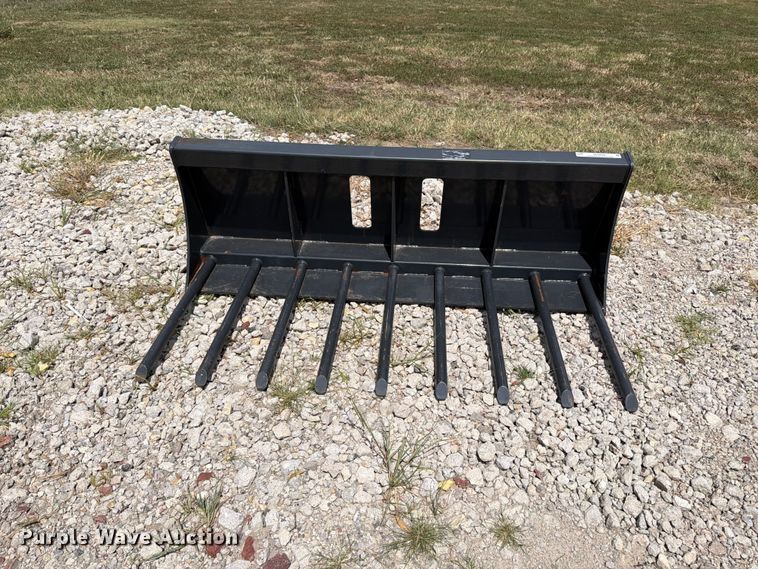 image for item MZ9928 2025 Wolverine MF-13-63W skid steer root rake  