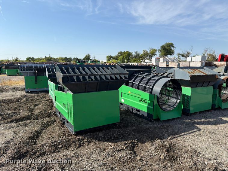 image for item NC9859 (12) Erie Industries GF480 trommel screens