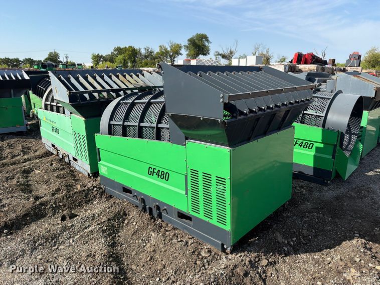 image for item NC9859 (12) Erie Industries GF480 trommel screens