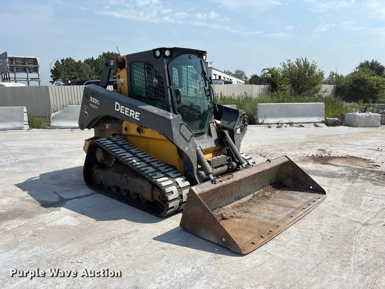 image for item NM9917 2019 John Deere 333G tracked skid steer loader