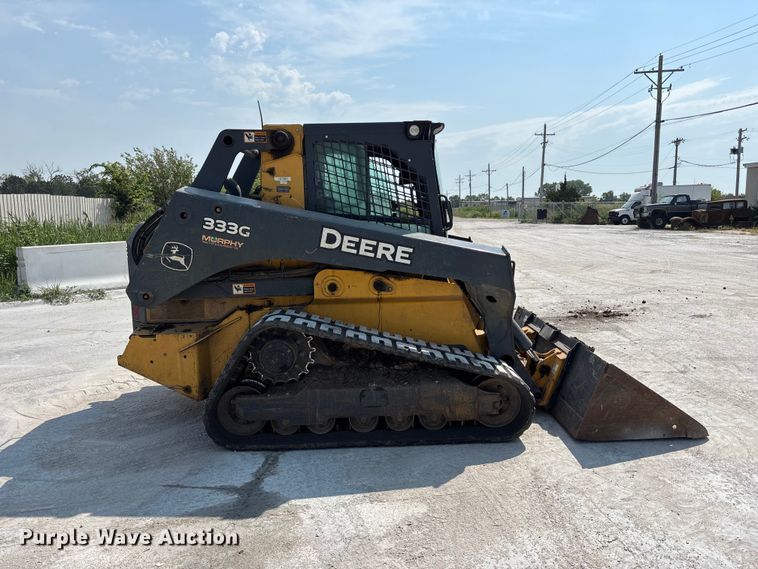 image for item NM9917 2019 John Deere 333G tracked skid steer loader