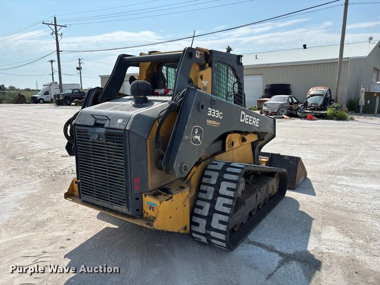 image for item NM9917 2019 John Deere 333G tracked skid steer loader