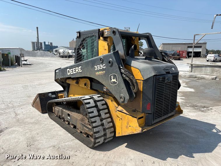 image for item NM9917 2019 John Deere 333G tracked skid steer loader