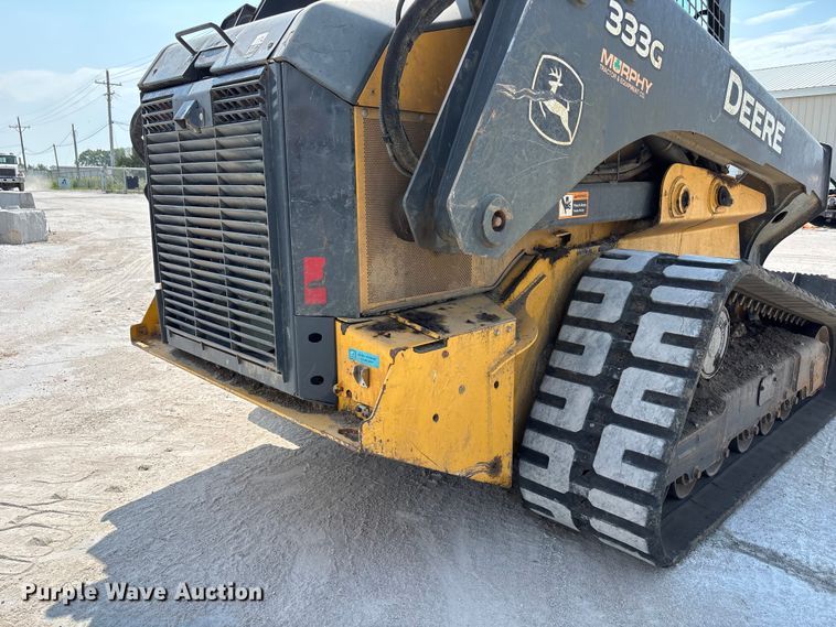 image for item NM9917 2019 John Deere 333G tracked skid steer loader