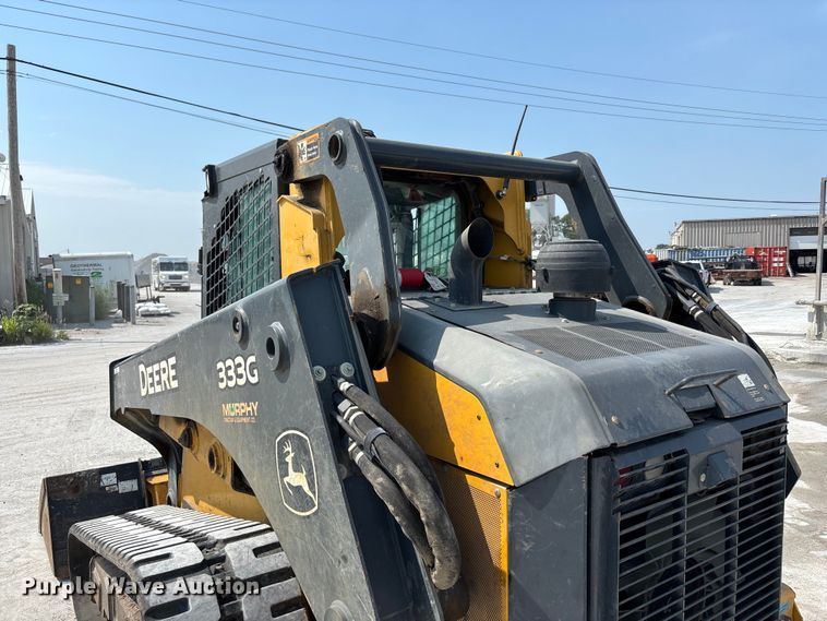 image for item NM9917 2019 John Deere 333G tracked skid steer loader