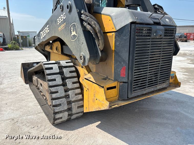 image for item NM9917 2019 John Deere 333G tracked skid steer loader