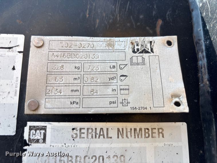 image for item NM9928 2004 Caterpillar 268B skid steer loader
