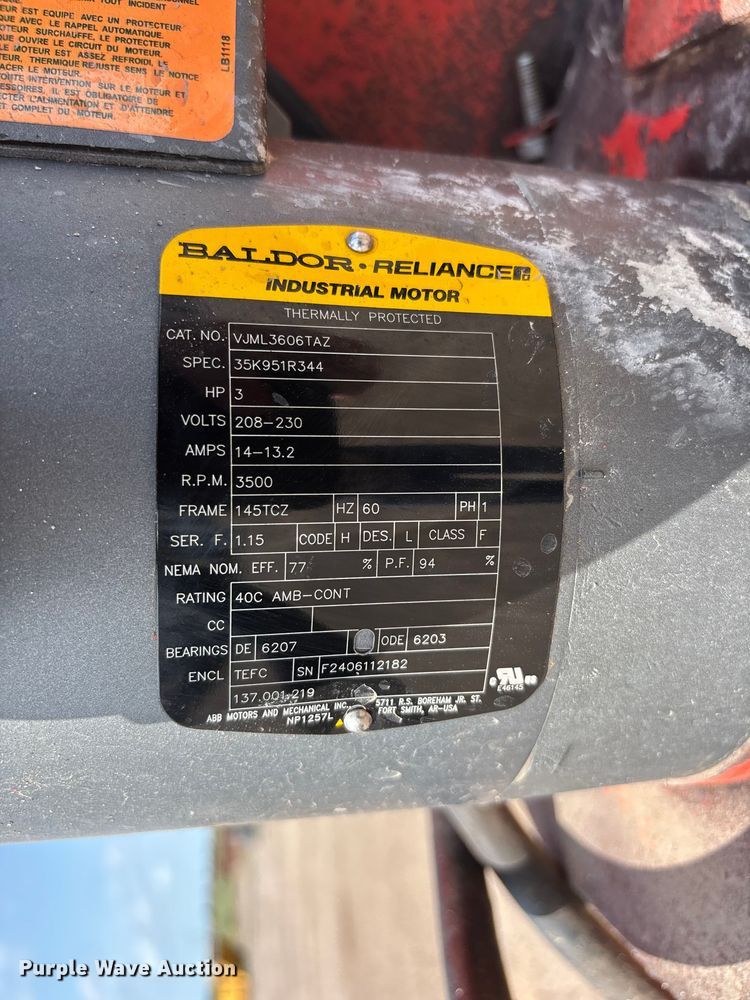 image for item NM9930 Alkota 112 parts washer
