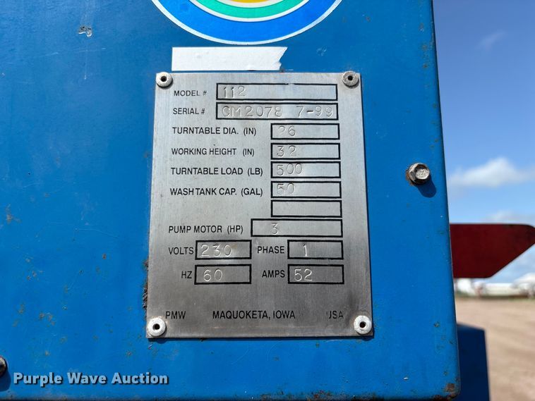 image for item NM9930 Alkota 112 parts washer