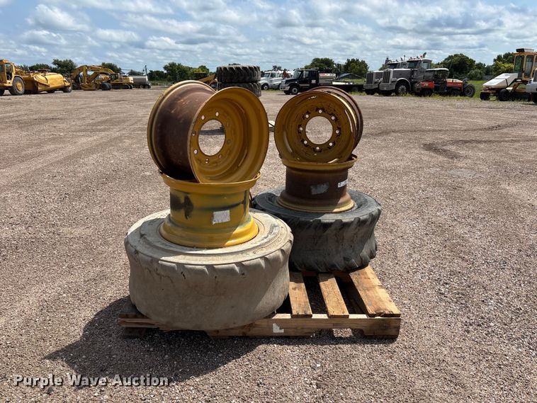 image for item NM9935 Skid steer wheels and tires