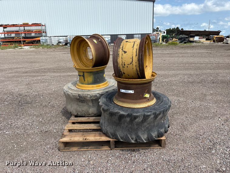 image for item NM9935 Skid steer wheels and tires