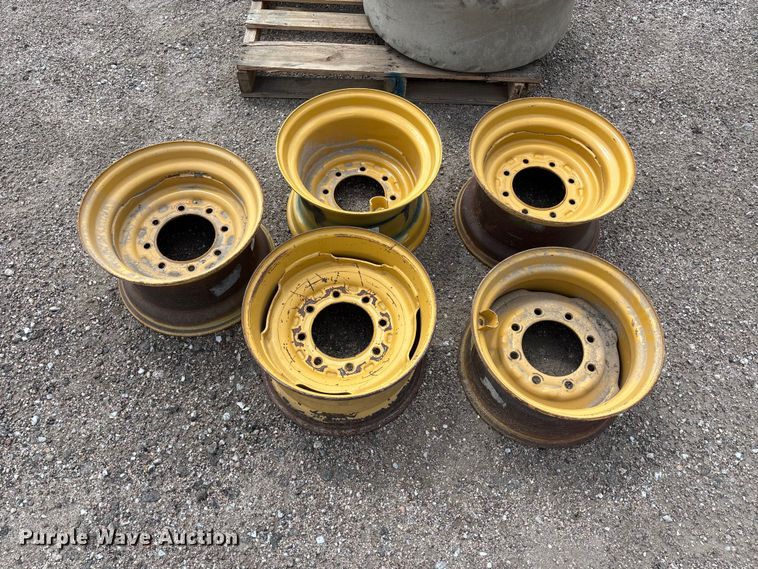 image for item NM9935 Skid steer wheels and tires