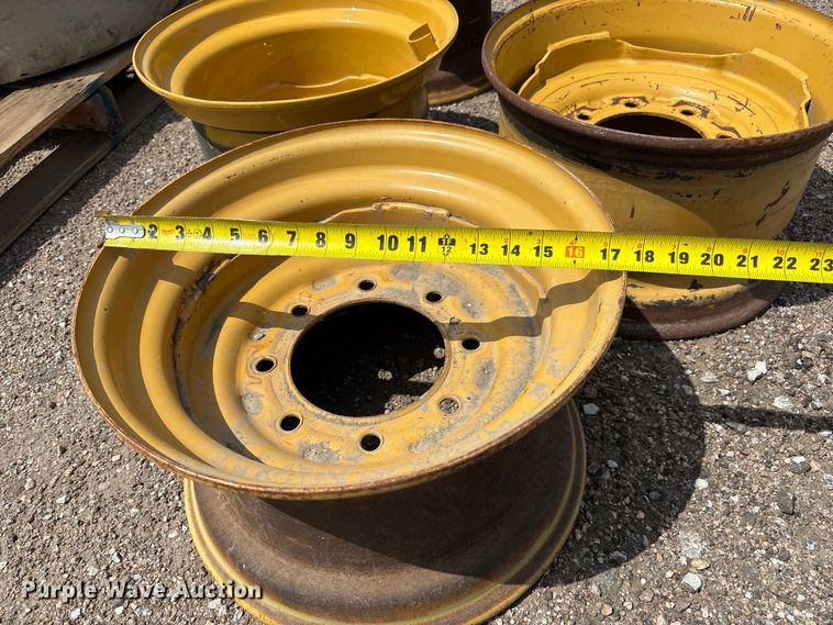 image for item NM9935 Skid steer wheels and tires