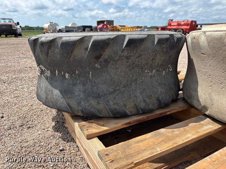 image for item NM9935 Skid steer wheels and tires