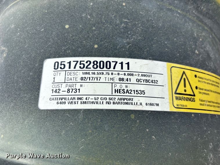 image for item NM9935 Skid steer wheels and tires
