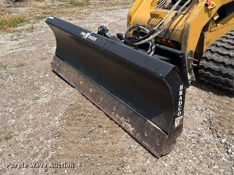Bradco Pow R Dozer skid steer dozer blade