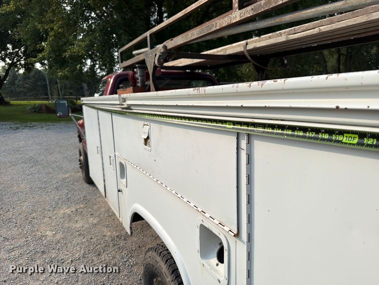 image for item OE9686 1995 Dodge Ram 3500 utility bed pickup truck