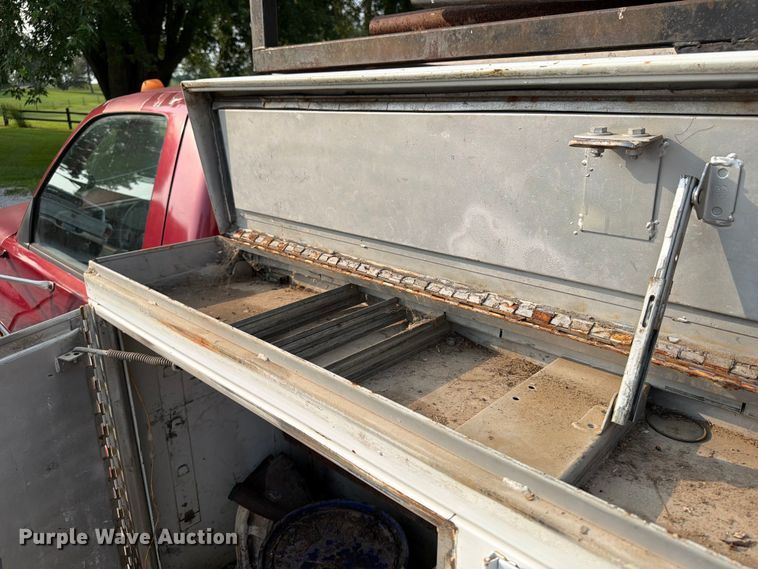 image for item OE9686 1995 Dodge Ram 3500 utility bed pickup truck